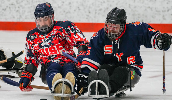 Syracuse men’s club ice hockey hosts 1st charity sled hockey tournament