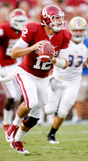 Oklahoma quarterback Landry Jones has become one of the nation's best quarterbacks after struggling early on in his career. 