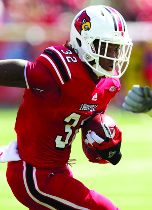 Louisville running back Senorise Perry has become the team's leading rusher after having only a limited role in 2011. Through the Cardinals' four games this season, Perry has rushed for 340 yards and three touchdowns. 