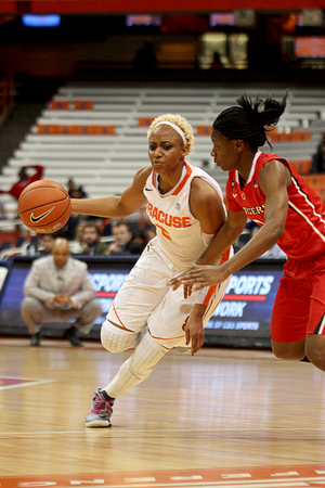 Syracuse guard Elashier Hall appears poised to make her first NCAA tournament appearance as the Orange finished third in the Big East.