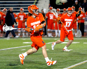 Syracuse midfielder Matt Pratt has scored three goals this season, all coming in unsettled situations.