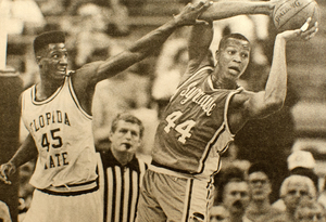 Derrick Coleman put together one of the best careers in SU program history before moving on to the NBA. Now Coleman is continuing his education at Syracuse online to finish his degree.