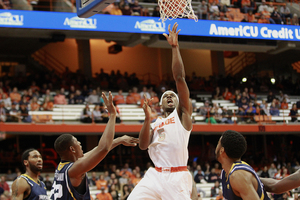 C.J. Fair paced the Orange with 18 points, six rebounds and two blocks in its 81-46 win over Ryerson Tuesday night. 