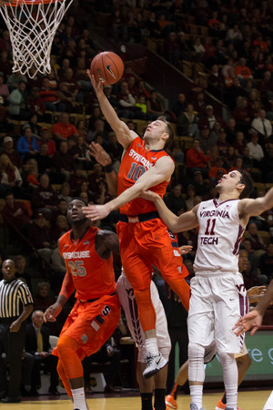 Trevor Cooney had 18 points on Saturday, but he shot just 6-of-21 from the floor. 