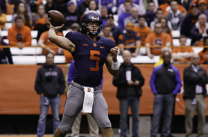 Austin Wilson (pictured) and AJ Long will figure to be the Orange's most likely competition for backup QB. Though there are other options at that position. 