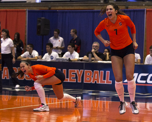 Syracuse has won all of its five-set matches this season after losing all of them last season.