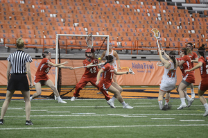 Riley Donahue scored four goals against Marist on Sunday. The attack led SU in scoring against the Red Foxes. 