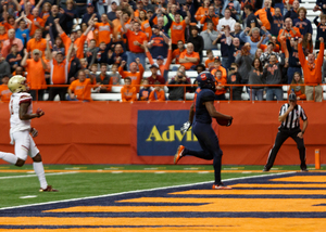 Ishmael racked up a career-high 187 receiving yards in his final collegiate game.