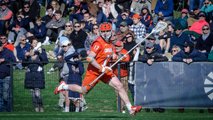 Brett Kennedy, a defender, got involved in Syracuse's attack to score two goals in SU's one-goal win over Virginia. 