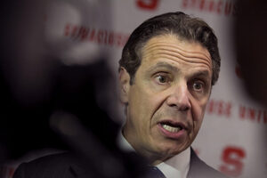 Cuomo announced the $178 billion budget Tuesday. 