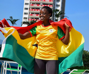 Flings Owusu-Agyapong held Syracuse records in the indoor 55- and 60-meter and the outdoor 100-meter.