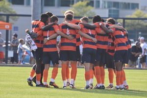 The Orange’s win over the Fighting Irish marked their second victory over a ranked opponent this season as SU climbed eight spots in the United Soccer Coaches poll.
