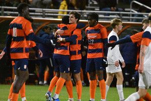 Though Syracuse still managed 29 shots, the effects of Jeorgio Kocevski’s suspension showed in aspects of the midfield.