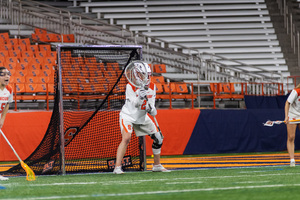 Delaney Sweitzer’s play has helped the Orange to a 6-0 start. The goalie has recorded double digit saves in three games this season.