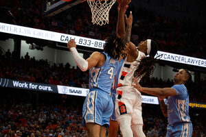 Our beat writers unanimously agree that No. 7 North Carolina will hand Syracuse its third conference loss of the season.