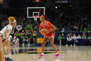 Alaina Rice finished with 19 points and eight rebounds in Syracuse's upset victory over Notre Dame.