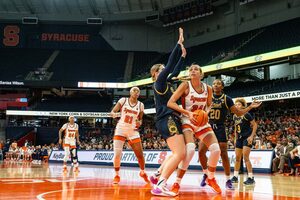 Syracuse fell 93-62 to No. 10 Notre Dame in its Atlantic Coast Conference opener after collapsing in the second half.