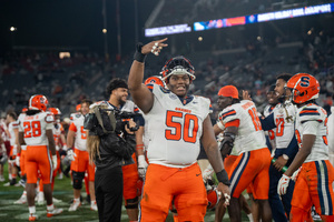 Former Syracuse center J’Onre Reed was a two-year starter at SU after beginning his college career at Hutchinson Community College.