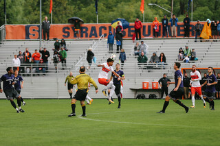 It took less than a minute for Syracuse to score its first goal.