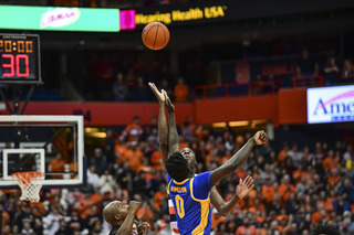 Syracuse out-rebounded the Panthers 39-33, marking the fourth-straight game the Orange have won the battle on the boards.